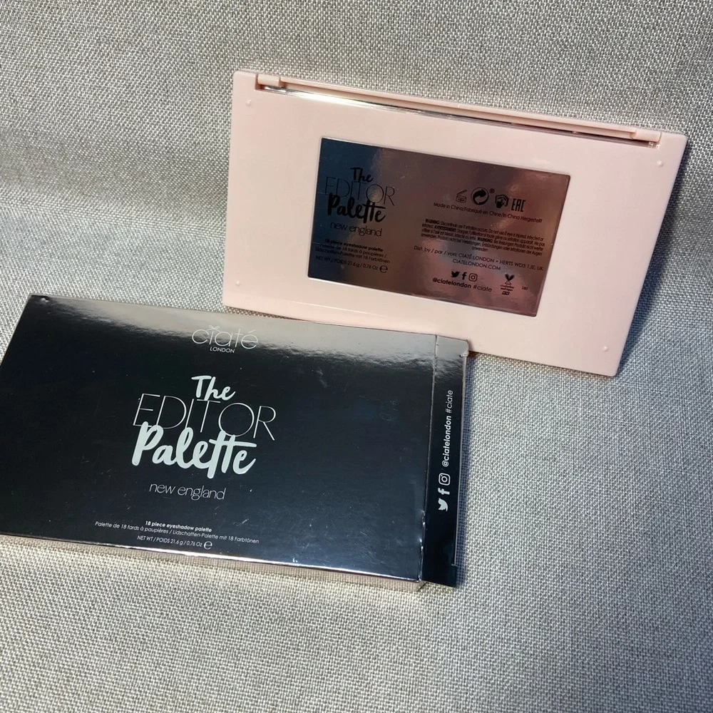 Coates London The Editor Palette -new england. Brand new. 18 pieces.